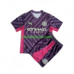 Camisolas de futebol Manchester City Guarda Redes Criança Equipamento Alternativa 2023/24 Manga Curta